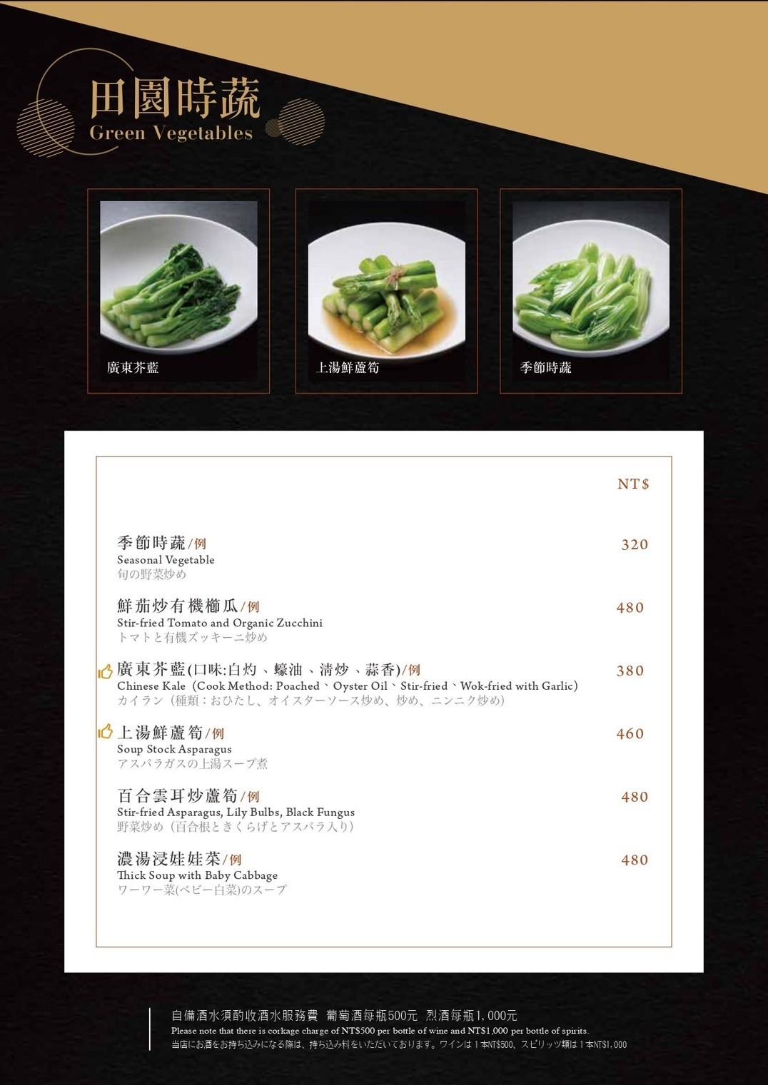 菜單